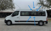 Oto Çıkma Parça / Kaporta & Karoser / Kapı Camları / Renault / Master / Çıkma Parça 