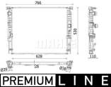 MOTOR SU RADYATORU PREMIUM LINE BMW B48 G30 F90 G31 G32 G11