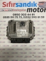 0281 012 529 Peugeot 207 C3 1,6 Hdi Çıkma motor Beyni