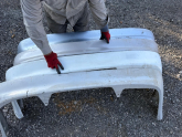 TOYOTA COROLLA ARKA TAMPON ALT PARÇA 99-01 MODEL ORJİNAL ÇIKMA