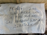 PEUGEOT 206 SAĞ ARKA KAPI MENTEŞESİ ALT VE ÜST ORJİNAL