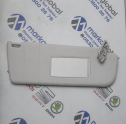 SKODA SÜPER B 2008-2013 SOL GÜNEŞLİK GRİ SIFIR 3T0857551