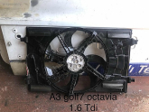 Passat superb octavia a3 golf 1.6 tdi fan motoru çıkma orjinal