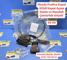 Mazda Pratica Kaput Kilidi Kaput Açma Halatı ve Mandalı Çamurluk