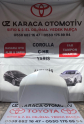 2019-2025 TOYOTA COROLLA ÇIKMA ORJİNAL ÖN KAPUT