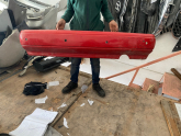 Hyundai Excel arka tampon çıkma orijinal