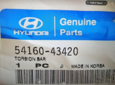 54160 43420 HYUNDAI H100 SAĞ TORSİYON MİLİ