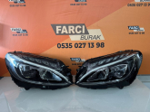 MERCEDES W205 C SERİSİ SAĞ SOL FAR  a2058203661