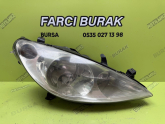 PEUGEOT 307 SİSLİ SAĞ FAR ORJİNAL 2001-2008 89005039