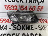 Dacia Sandero Logan sağ far  2013-17 orijinal çıkma 260107737r