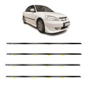 Honda Civic Vtec Çıta Cam Sıyırıcı Fitil Takım 4 Kapı