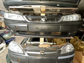ÖZMEN OPEL VECTRA B MAKYAJLI ÖN TAMPON SAĞ SOL FAR SİS PANJUR