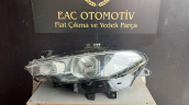 Fiat Egea Sol Far Siyah İç Cam Kasa Değişmiş EAC FİAT