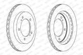 Suzuki Grand Vitara 98-05 Ön Fren Diski (286x5) FERODO DDF1687C
