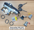 NİSSAN PİKAP 1998-2001 KOMPLE KONTAK VE KİLİT SETİ     (XS909S25)