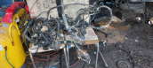 Toyota corona otomatik motor içi tesisatı