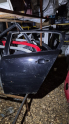 Opel Corsa d sol arka kapı siyah