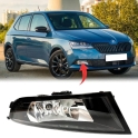 6V0941700A FABİA 2019 SİS FARI SAG SİYAH ÇERÇEVE
