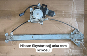 NİSSAN SKYSTAR SAĞ ARKA CAM KRİKOSU