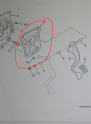peugeot 106 benzinli1.4 pedal takımı s.sizleştrme levhası 451631