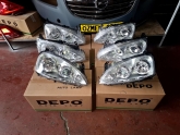 ÖZMEN OPEL CORSA C COMBO SAĞ SOL ÖN MERCEKLİ FAR
