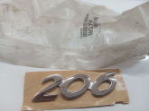 Pejo 206 yazi orj sifir 8663 XV 8663XV