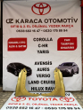 2020-2025 TOYOTA YARİS CROSS ÇIKMA ORJİNAL TAKIM ÖN ÇAMURLUK