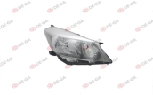 TOYOTA YARİS SAĞ ÖN FAR ELK.MOT.KROMLU.2011-2014 SIFIR TYC