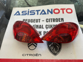 Peugeot 207 sağ arka stop lambası çıkma