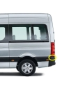 2E1807417 CRAFTER 06-16 ARKA TAMPON UÇ PLASTİGİ KLİPSİ İLE  L
