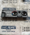 ÇIKMA ALFA ROMEO 146 5.433.406.0.0 543340600 KLİMA KONTROL PANELİ