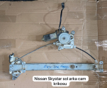 NİSSAN SKYSTAR SOL ARKA CAM KRİKOSU