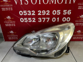 Opel Corsa D  Sol Ön Far 13295011 Çıkma Orj
