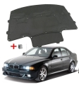51488159483 E39 1996-2003 MOTOR KAPUT KEÇESİ KLİPSLİ