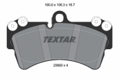 Volkswagen TEXTAR Fren Balatasi Ön 7L0698151J TOUAREG Q7 CAYENNE