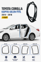 Toyota Corolla Kapıya Gelen Fitil 4 Kapı Set 2014-2018