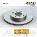 FREN DISKI ON HAVALI 4 BJN 280X22X68,1X49,5 NISSAN PRIMERA 1.6i 1