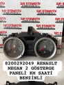 8200292049 RENAULT MEGAN 2 GÖSTERGE PANELİ KM SAATİ BENZİNLİ