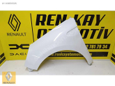 Renkay Oto'dan Beyaz Renault Clio 5 Sol Ön Çamurluk Çıkma Par