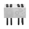 BLOK SAPLAMASI TAKIMI POLO 10-15 SKODA FABİA 10-15 WHT002131A
