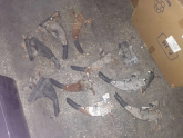 ÖZMEN OPEL COMBO C ÇIKMA EL FRENİ TABANCASI FREN KOLU