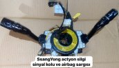 SSANGYONG ACTYON SİLGİ SİNYAL KOLU VE AİRBAG SARGISI