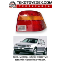 GOLF ARKA SARI-KIRMIZI STOP SAĞ SOL 1998 VE ÜZERİ / KAMPANYA