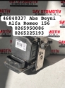 46840337 Abs Beyni Alfa Romeo 156 0265950086 0265225193