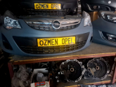 ÖZMEN OPEL CORSA D MAKYAJLI ÖN TAMPON SAĞ SOL FAR PANJUR IZGARA