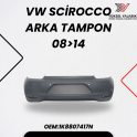 VW Scirocco Arka Tampon (2008-2014) OEM.1K8807417N