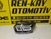 260602465R DACİA DUSTER 2 SOL FAR BEYAZ ÇİZGİLİ ORJ RENKAY OTO