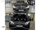MERCEDES W212 MAKYAJSIZ MODELİ MAKYAJLI KASA ORJİNAL FAR DÖNÜŞÜM