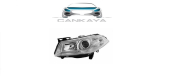 MEGANE II MOTORLU MERCEKLİ FAR SOL 2006-2010