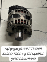 04E903023S GOLF TİGUAN KAROQ TROC 1.5 TSİ 140AMP ŞARJ DİNAMOSU